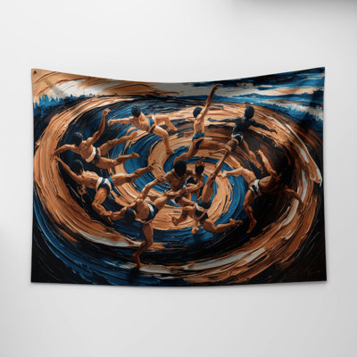 Sports Capoeira Wall Tapestry