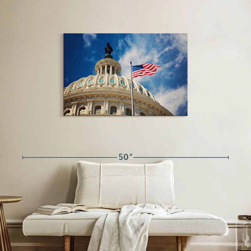 Lilie Washington DC Capitol Dome, H 24 po x l 36 po
