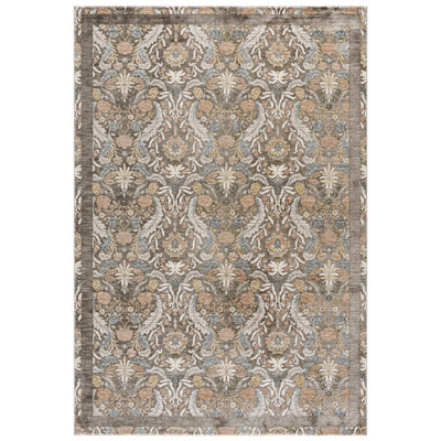 Bloom 716 Performance Damask Rug