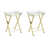 Clear Top/Gold Base selected