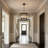 6 - Light 23.6" Wide Dimmable Geometric Lantern Farmhouse-style  Chandelier For Entryway Foyer Bedroom Hallway-1425369993