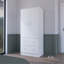 Armoire, chambre à coucher, blanc