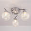 Louth Glass Semi Flush Mount-26144261