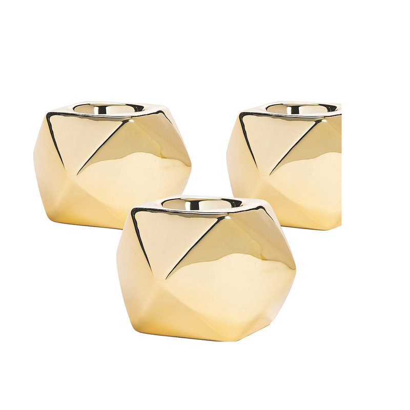 Tabletop Tealight Holder, Gold
