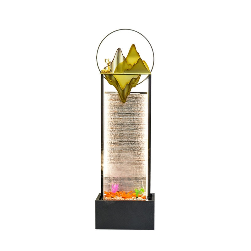 Iron+stone Freestanding Fish Tank