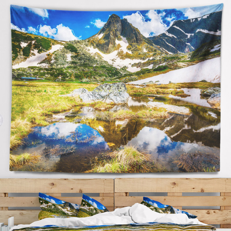 Polyester Tapestry, 50" H x 60" W