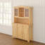 Display Cabinet Valencia - Solid Wood-93564102