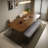 Nordic-style spacious dining table-2040645492