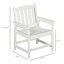 Chaise de patio empilable-317872371