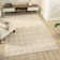 Modern Geometric Grid Area Rug