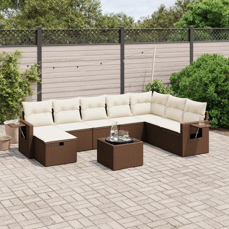 Ensemble de canapé de jardin Vidaxl