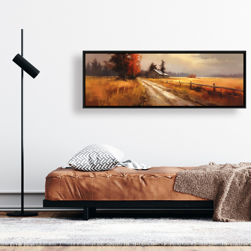 Rain Approaching Print On Canvas