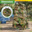 Wakeman Pop Up Pod (L) 3,3 pi x (l) 3,3 pi x (H) 6,2 pi - tente d'intimité portable, tente de camping, camouflage-113792967