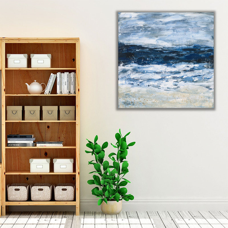 Seaside Escape II - reproduction d'art sur toile, H 30 po x l 30 po