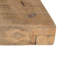 Haleema Solid Wood Top Metal Base Dining Table