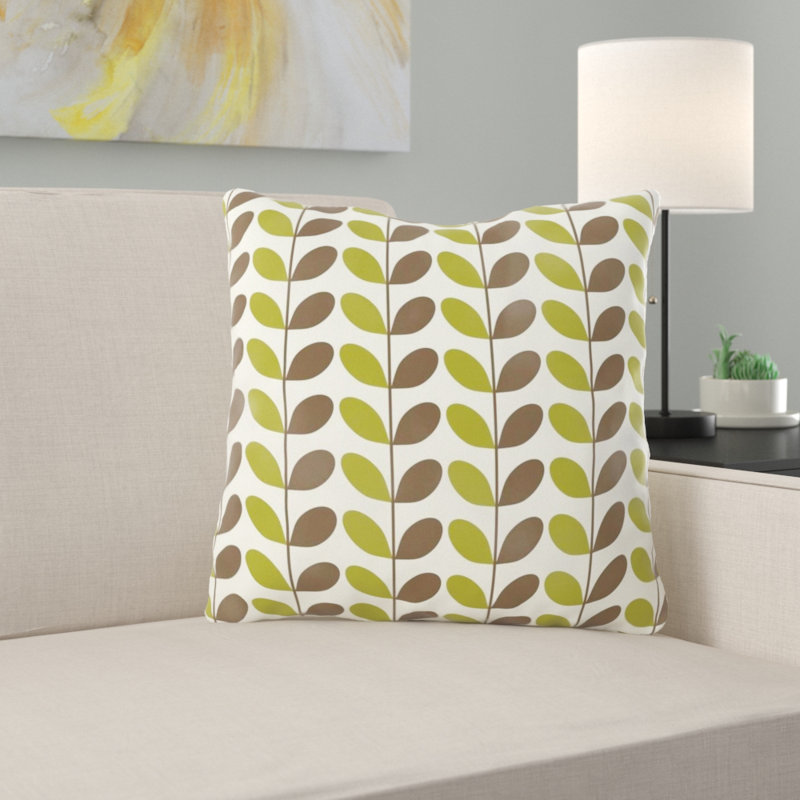 Coussin décoratif à feuilles, Intérieur