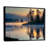 Rasheed Morning Fog over the Lake Sunset II - Print on Canvas-87372708-87372710