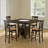 Sarok Dining Set in Brown and Tan-1079882498