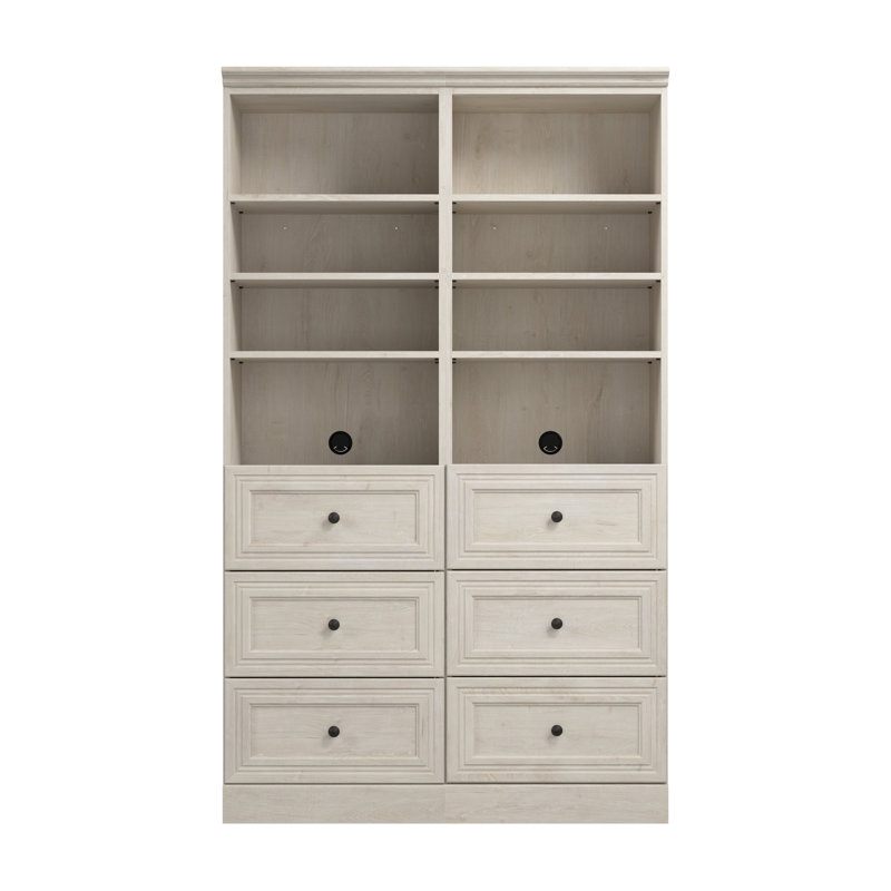 Oneybrook 50'' Closet System, Linen White Oak