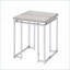Chêne rustique & amp; Table basse gris mat avec pieds fuselés - Plateau polyvalent Rangement caché