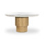 Halston rond 60 po