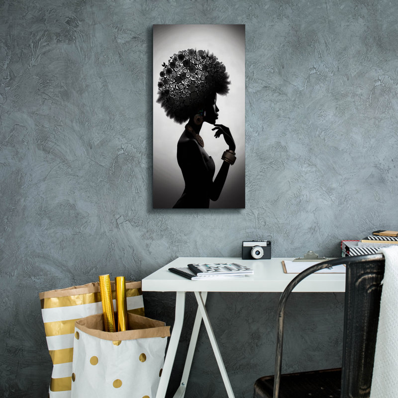  «The Modernist» par Rich Monet, art mural sur toile, 12 po x 24 po