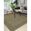 Tapis luxueux de luxe Peshawar 8 x 10 avec bordure géométrique audacieuse