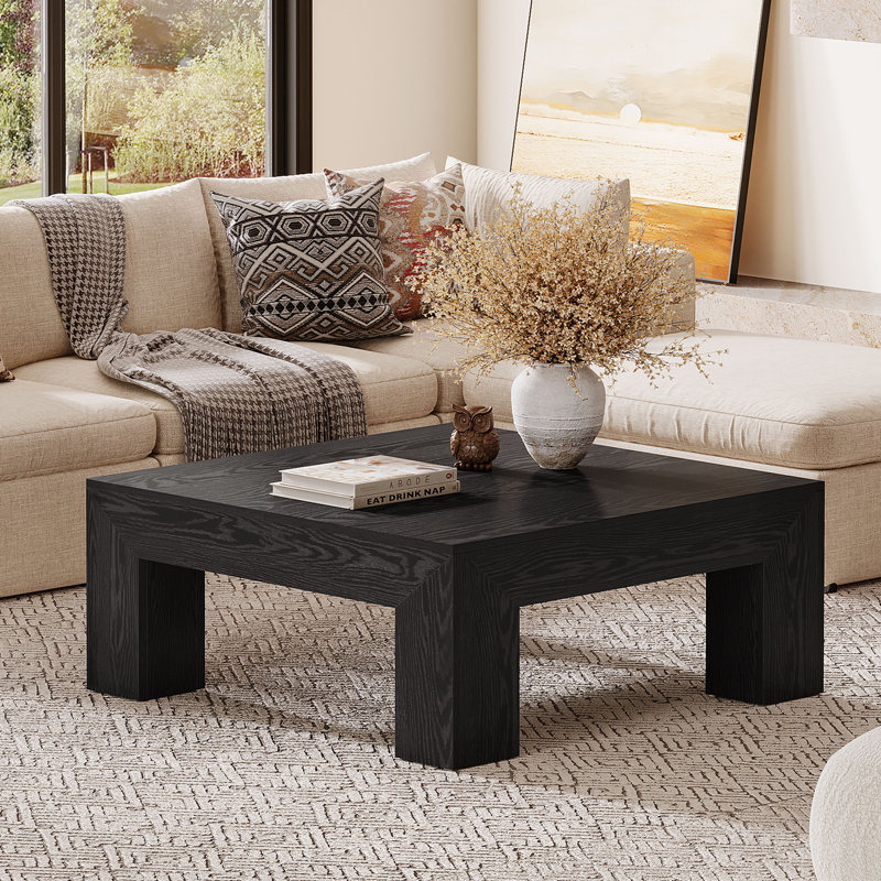 Table basse Farmhouse, Noir