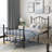 Chauvin Metal Platform Bed-1395645495-1395645493