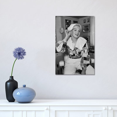 Marilyn Monroe Eye Brow Grooming - Photograph Print