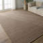 Jute / Sisal Area Rug in Taupe-996100489