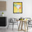«Margarita with Modern Splash», art mural sur toile flottante, design par Kim Allen-345652001-345652002