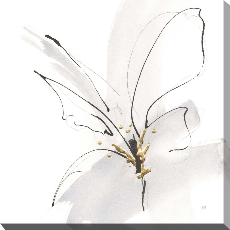 Cool Grey VII - Peinture, L 18 po x H 18 po, Toile tendue
