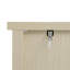Armoire de rangement moderne à 2 portes et 3 tiroirs avec portes en relief