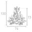 Jaquan 8 - Light Candle Style Chandelier-20600180