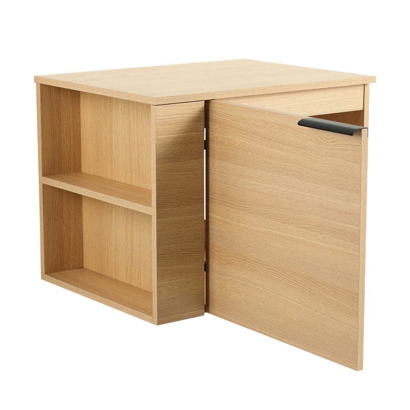 Meuble-lavabo 24 po - Meuble-lavabo moderne en chêne pour grands espaces, Chêne