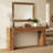 63-Inch Solid Wood Console Table-1892562598