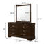 Commode 6 tiroirs avec miroir -1395515152