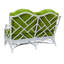 Causeuse Chippendale de 52 po de largeur avec coussins-14194588