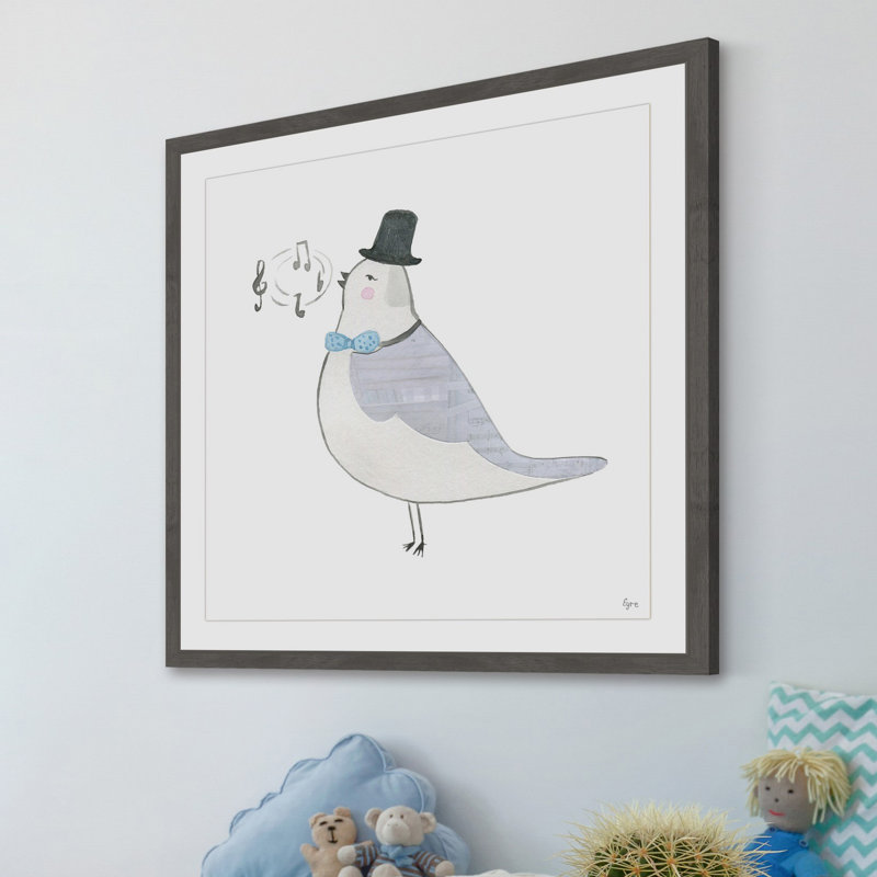 «Classic Bird II», reproduction encadrée, H 12 po x l 12 po x P 1,5 po