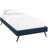 Loryn Bed Frame with Round Splayed Legs-1515430143-1515430141