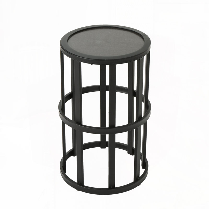 Outdoor Metal Round Side Table