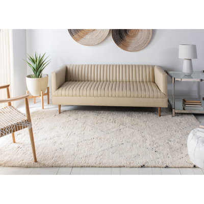 Powell Hand Tufted Wool Geometric Rug