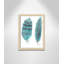 «Feathers in Turquoise II», art encadré-47566109-47533816