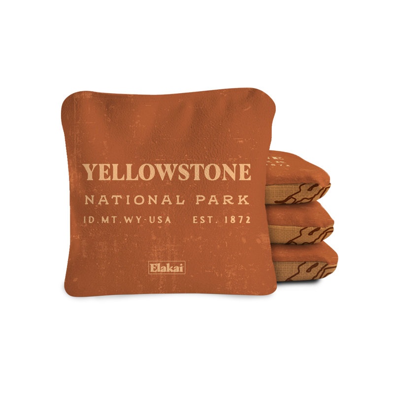 Durasuède de parc national de Yellowstone + sacs de polyuréthane pilote Versacraft, H 6 po x l 6 po x P 1 po, Orange