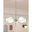 Retro Electroplated Iron Art Spherical Ceiling Lamp