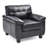 Moran Faux Leather Armchair-207826074