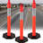 VEVOR 44'' H PE + Rubber Post