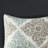 Aqua Reversible Quilt Set With Embroidered Pillows
