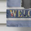 Polyester 2 côtés 40 x 28 po welcome drapeau maison-73943199